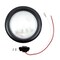 Truck-Lite 40 Series, Incandescent, 1 Bulb, Round Clear, Dome Light, Black Grommet Mount, Pl-2, Stripped 40003-3 - alternate 5